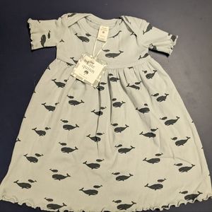 Adorable ruffle sleeve dress